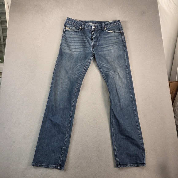 Diesel Other - Diesel Larkee Relaxed Jeans Mens 31x34 Blue Stretch Comfort Straight Denim